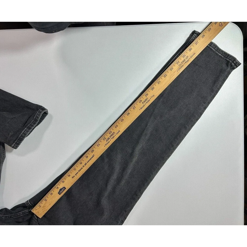 Everlane 28 Regular 90s Cheeky Jean High-Rise Light Black